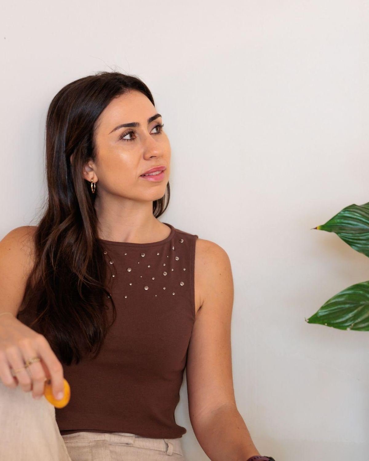 Pilar Forte, dietista-nutricionista, en su consulta